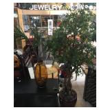 prop plant decorations, approx 6 ft tallest one