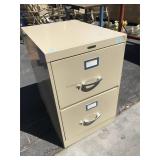 Metal legal filing cabinet