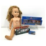 Mini LCD projection clock, sports theme die cast