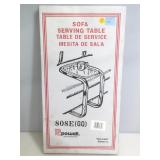 Sofa serving table. NIB.