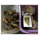 Tubs of Door knobs and keys