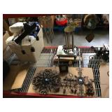 Assorted wind chimes and more