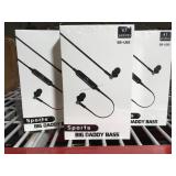 Sports big daddy bass headphones. NIB