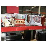 Assorted Decor pillows