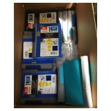 Box of Mead college ruled notebooks