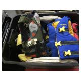Assorted life jackets