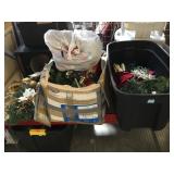 Christmas lights and decor