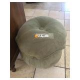 Green ottoman