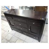 Wood dresser, approx 5 ft long