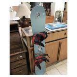 Snowboard, approx 59 inches long