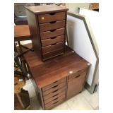 Set of 3 rolling organizers