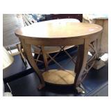 Vintage claw foot side table