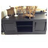 Wood entertainment center stand - approx. 6 ft