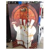 Italian canvas print screen room divider