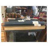 Pr metal shelving - approx. 2x4 ft shelves -