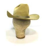 Beaver hat byDans Saddlery with antique weighted