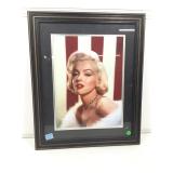 Marilyn Monroe print Framed to 19x23.