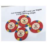 Vintage casino gaming chips