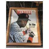 Tony Gwynn autographed Beckett magazine