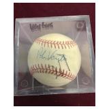 Robin Ventura autographed baseball