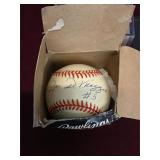 Joe DiMaggio autographed baseball