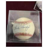 Sandy Koufax autographed baseball