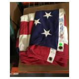 Large American flag all cotton Storm King by