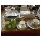 Tea cups and saucers dishware glassware