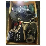 Under Armour mens sz 14 And assorted shoes