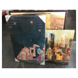 Assorted Canvas Art