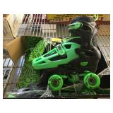 Roller Derby 2in 1 inline and Quad skates sz 3-6