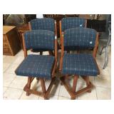 Set of 4 high chairs