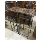 Metal plant stand