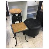 Bar Stool, Stool w/storage and side table