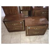 Pair of nightstands,