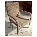 Outdoor patio faux wicker high quality chair