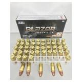 NIB 50 Rounds Blazer 9mm Ammo - 115gr FMJ