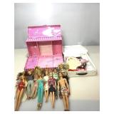 Vintage Barbie Dolls, Clothes, Fashion Doll Case