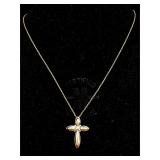 Sterling Cross necklace