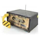 Vintage taxi cab fare meter.