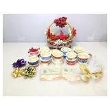 Craft lot of ribbon and more.