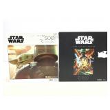 Pair of star wars puzzles.
