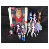 NIB. Mr Wonderful Doll and collection of