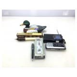 Verizon Lg camera phone, vintage radio,