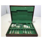 Beard flatware in chest.