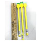 Assorted novelty pens.