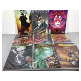 Assorted comic books. Deity, Chaos and more.