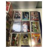 Album of mixed sports cards with some stars