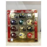 Mini Riddell Big ten helmets