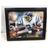 Autographed San Diego chargers picture